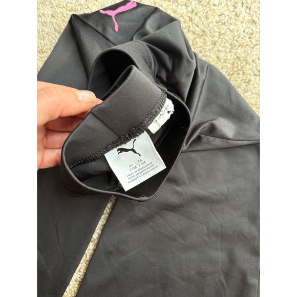 Kids Puma Pink Fleece Hoodie & Flared Leggings outfit Set‎ girls Size 24 Months - Picture 8 of 9